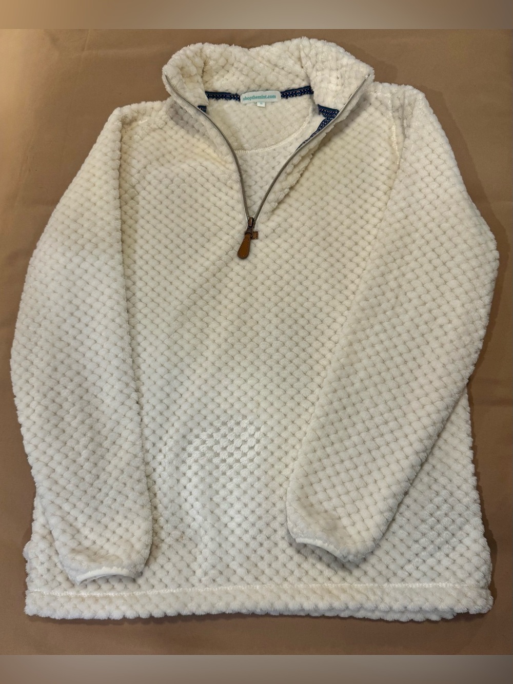 Shop the Mint super soft pull over sweater. Sz. S